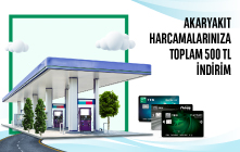 TEB Ticari Kredi Kartları ile Akaryakıt ve Otogaz Harcamalarınıza 500 TL Indirim! 